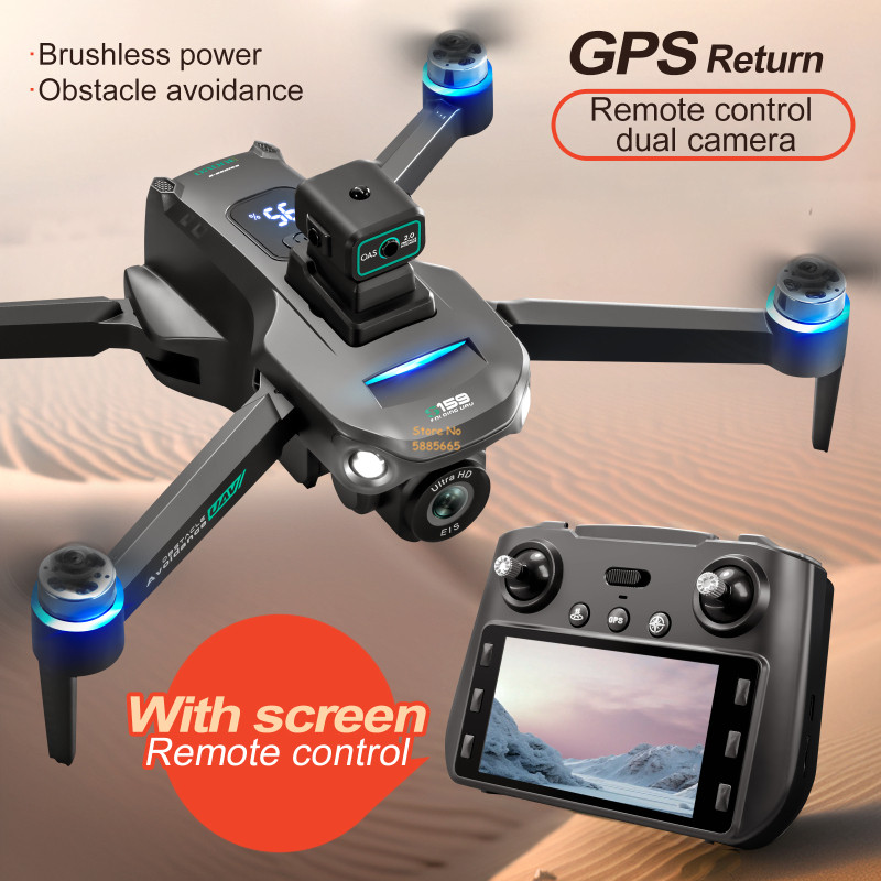 Drone Rc Gps - 8K Dual Camera 5G WIFI FPV