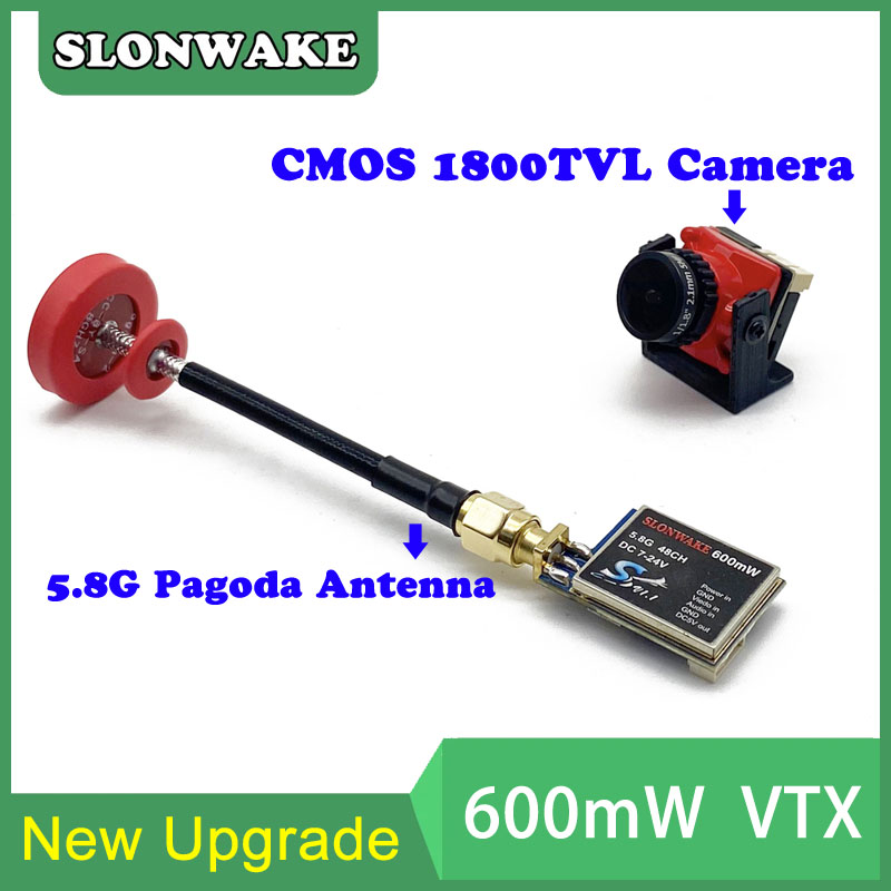 5.8G 48CH 600mW adjustable VTX - Rc Transmitter ulasan dan harga