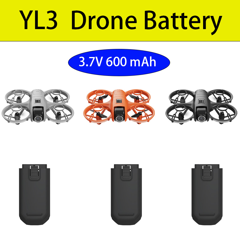ZN802540 3.7V 600mAh Li-ion Re - Drone Rc Yl3 ulasan dan harga