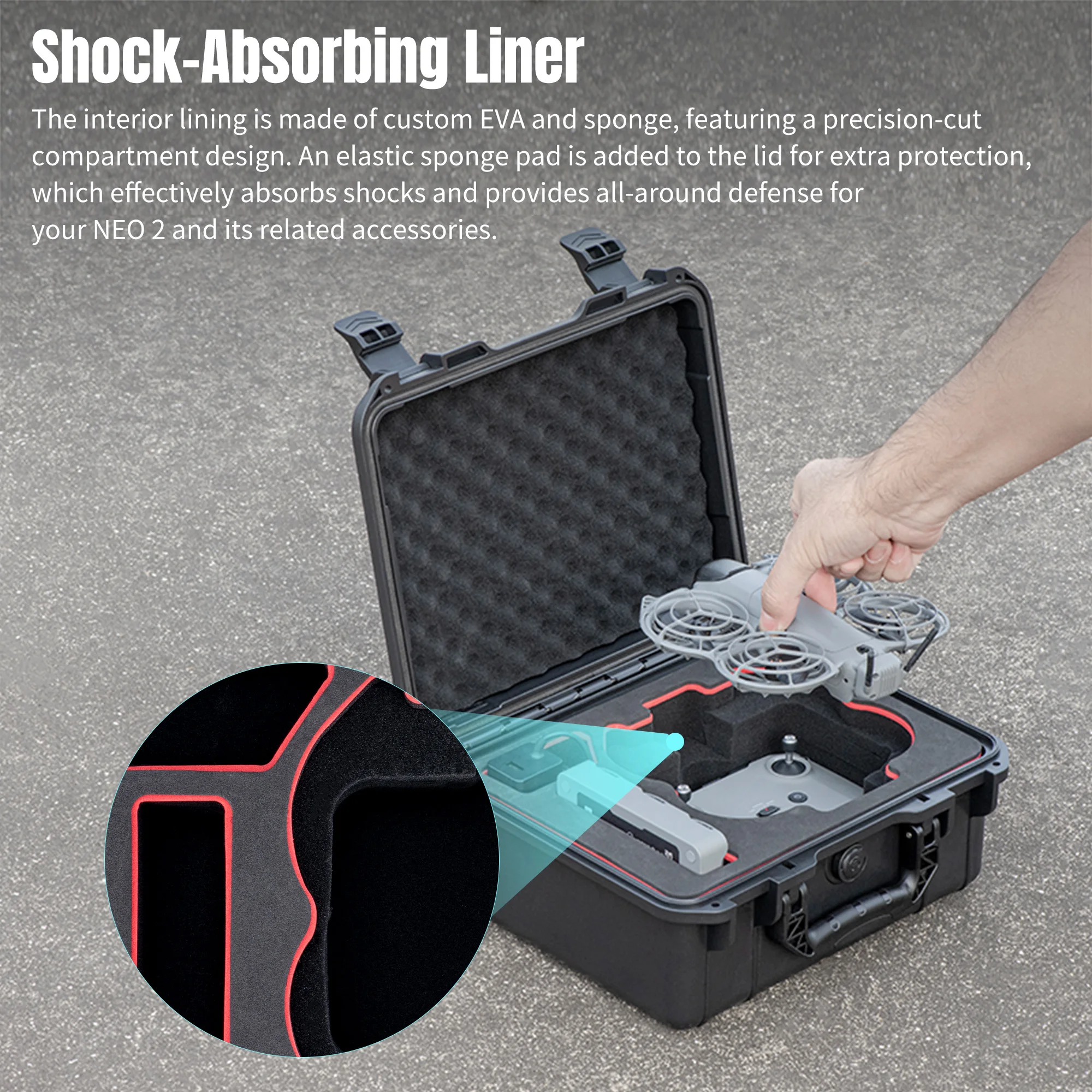 For DJI Neo 2 Portable Storage - Drone Dji Rc N3 ulasan dan harga