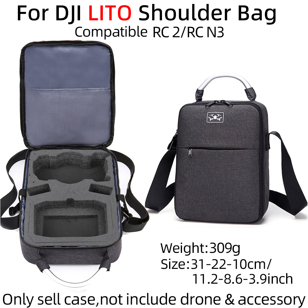 For DJI LITO Shoulder Bag Comp - Drone Dji Rc N3 ulasan dan harga