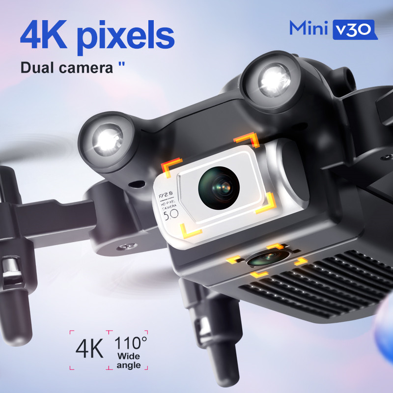 Mini V30 WiFi FPV Drone With 4 - Drone Rc App ulasan dan harga