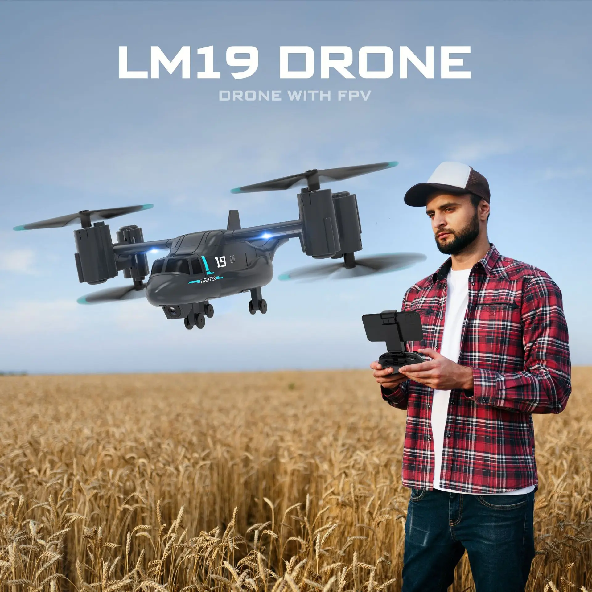 LM19 Remote Control Helicopter - Drone Rc Battery ulasan dan harga