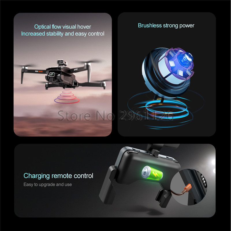 Smart Avoid Obstacle 8K Dual C - Drone Rc Fpv Manual ulasan dan harga