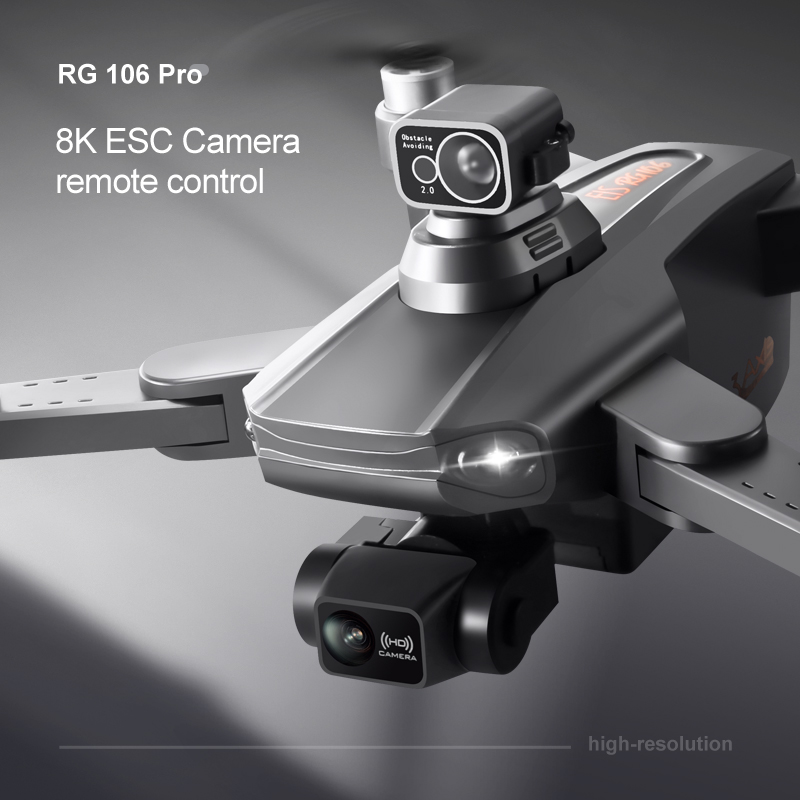 RG106 PRO Drone 8k Dual Camera - Drone Rc Fpv Manual ulasan dan harga