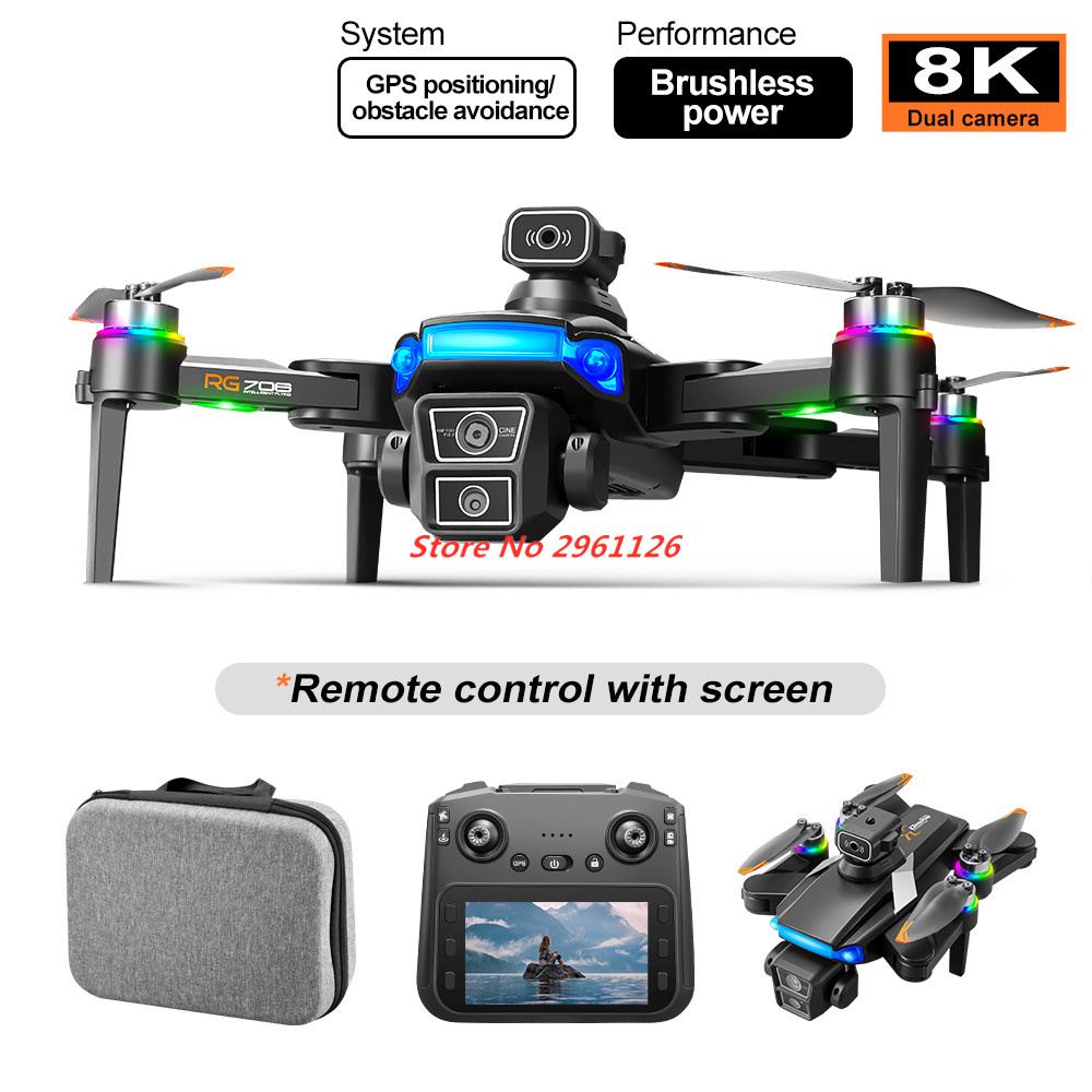 8K HD Camera GPS Drone Profess - Drone Rc Fpv Manual ulasan dan harga