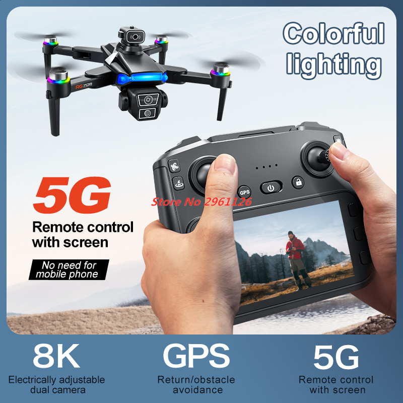 8K HD Camera GPS Drone Profess - Drone Rc Fpv Manual ulasan dan harga