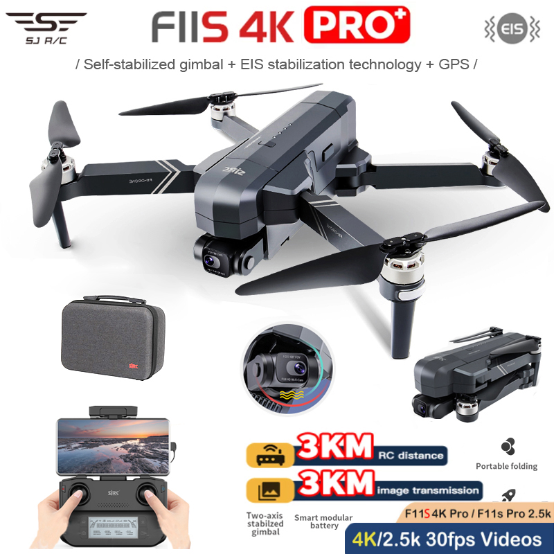 SJRC F11S 4K Pro Plus Drone Wi - Drone Rc Fpv Manual ulasan dan harga