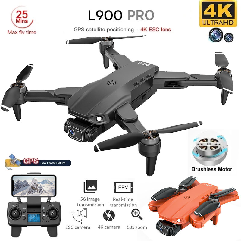 L900 Pro GPS Drone 4K Professi - Drone Rc Gps ulasan dan harga
