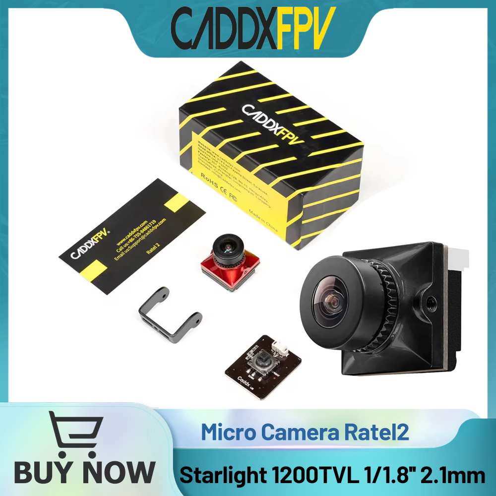 CADDX Micro FPV Camera Ratel 2 - Drone Rc Camera ulasan dan harga