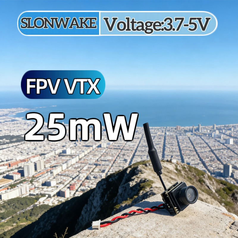 SLONWAKE FPV 25mW power simula - Rc Transmitter ulasan dan harga