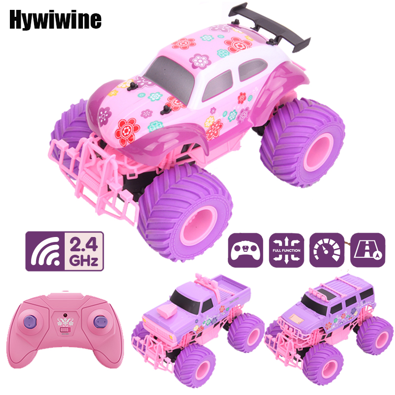 Pink RC Car Electric Drive Off - Drone Or Rc Car ulasan dan harga