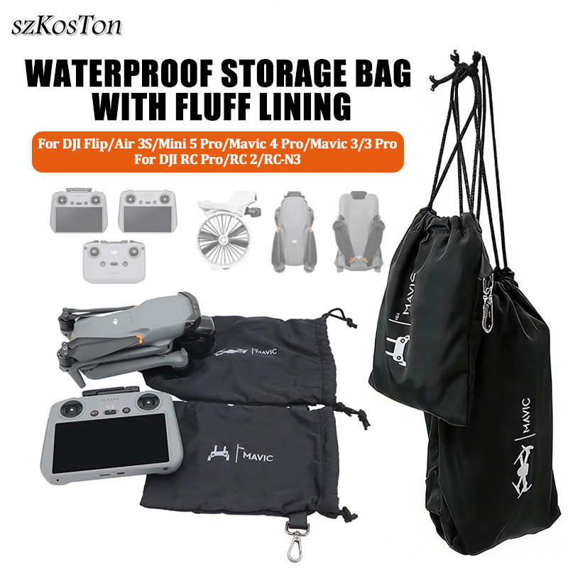 Storage Bag for DJI Mini 3 4 5 - Drone Rc N3 3 Batteries ulasan dan harga