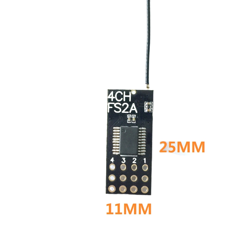 Flysky FS2A Mini Receiver 4CH  - Drone Rc Battery ulasan dan harga