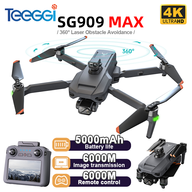 Teeggi SG909 MAX GPS Drone Wit - Drone Rc Gps ulasan dan harga