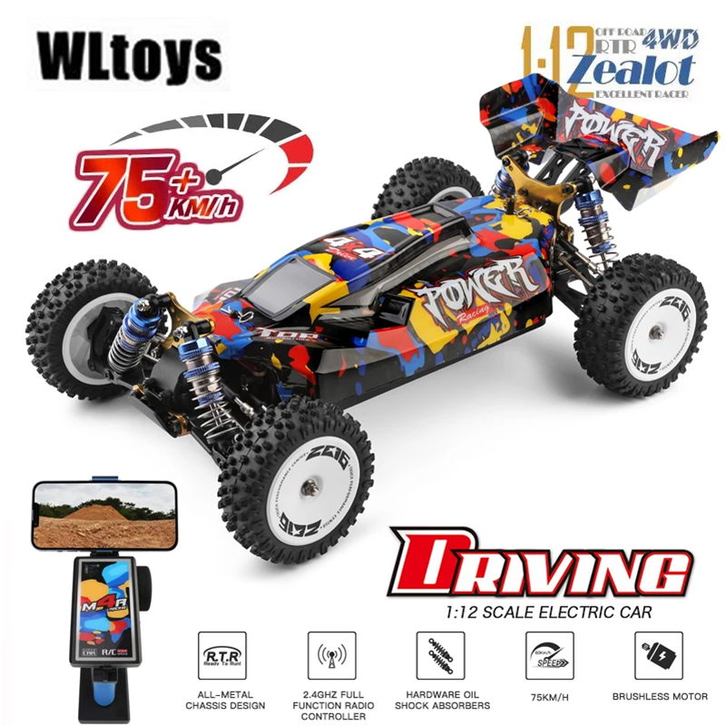 WLtoys 124017 124007 75KM/H  R - Drone Or Rc Car ulasan dan harga