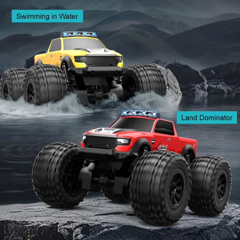 2.4G Land&Water RC Car Waterpo - Drone Or Rc Car ulasan dan harga