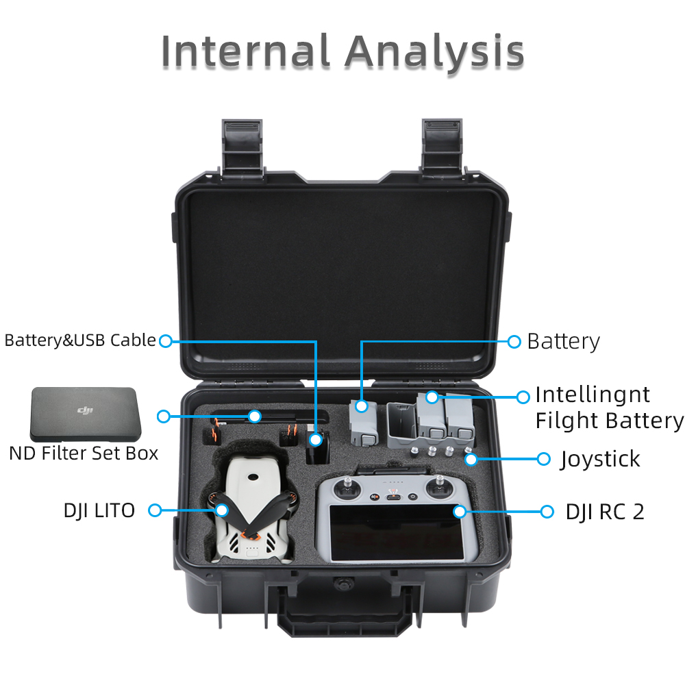 For DJI LITO 1 X1 Drone Hard S - Drone Dji Rc N3 ulasan dan harga
