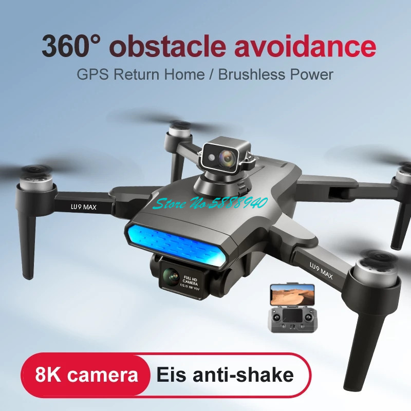 GPS Retuen Brushless 360°Smart - Drone Rc Fpv Manual ulasan dan harga
