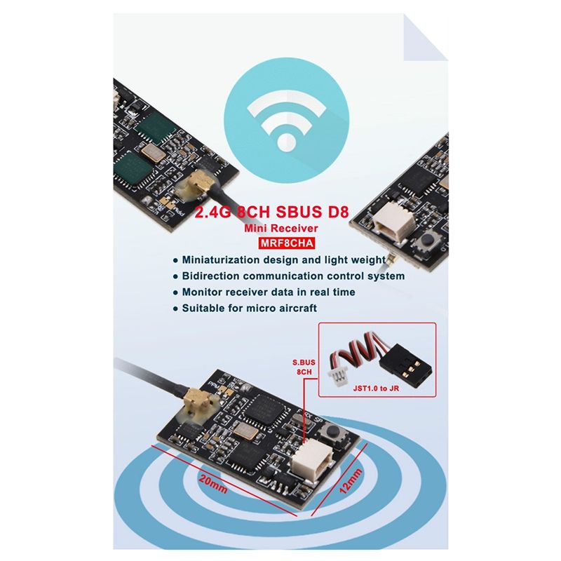 A29F-MRF8CHA 2.4G AGF For Frsk - Frsky Receiver Module ulasan dan harga