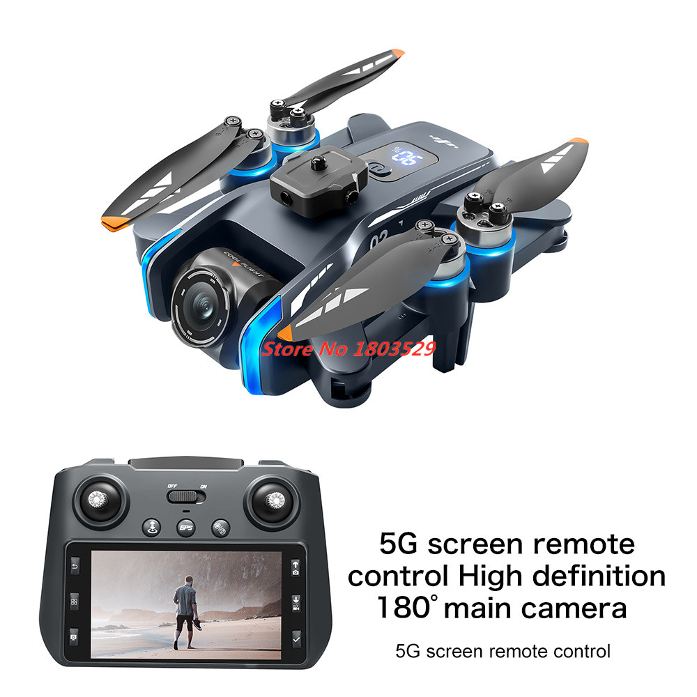 8K Brushless Obstacle Avoidanc - Drone Rc Fpv Manual ulasan dan harga