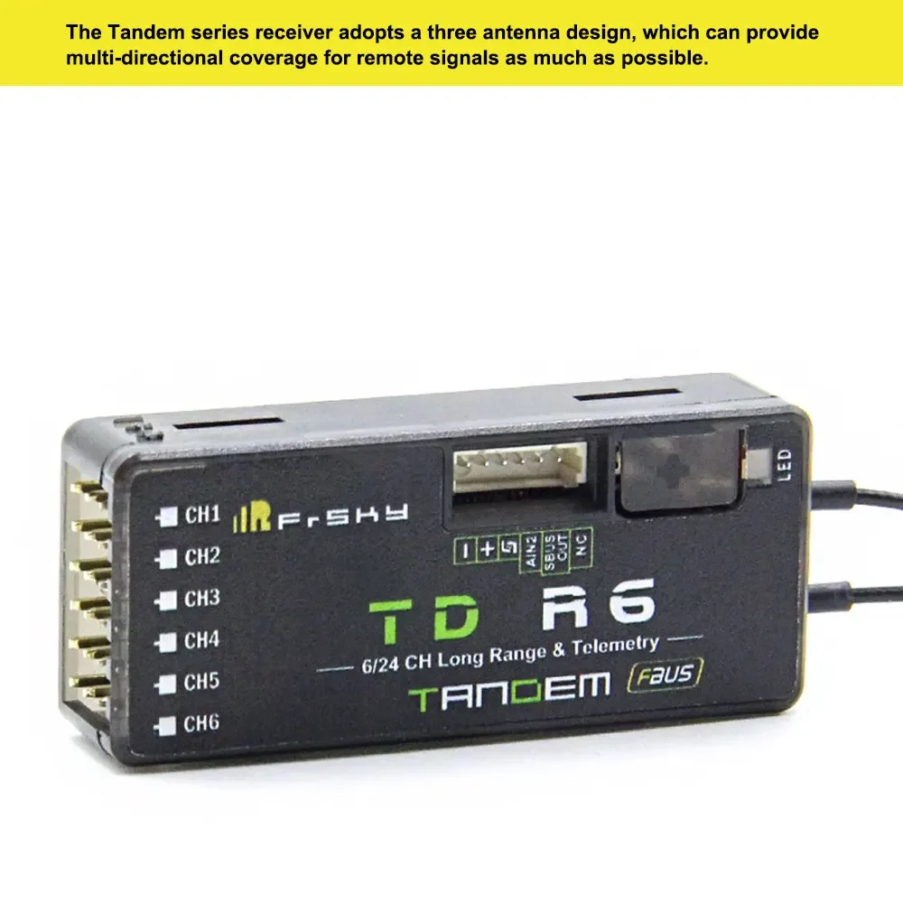 FrSky TD R6 2.4G/900MHz Dual F - Frsky Receiver Module ulasan dan harga