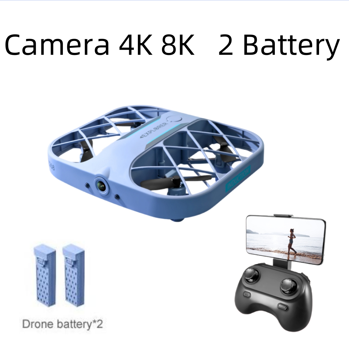 JJRC H107 FPV RC Drone with 2  - Drone Rc App ulasan dan harga