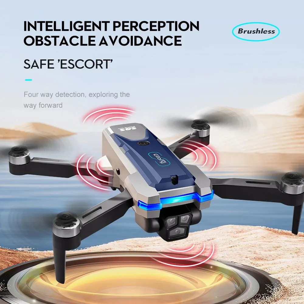S8S GPS Drone 5G Wifi 8K HD Du - Drone Rc Gps ulasan dan harga