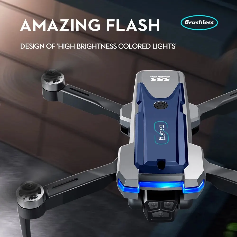 S8S GPS Drone 5G Wifi 8K HD Du - Drone Rc Gps ulasan dan harga